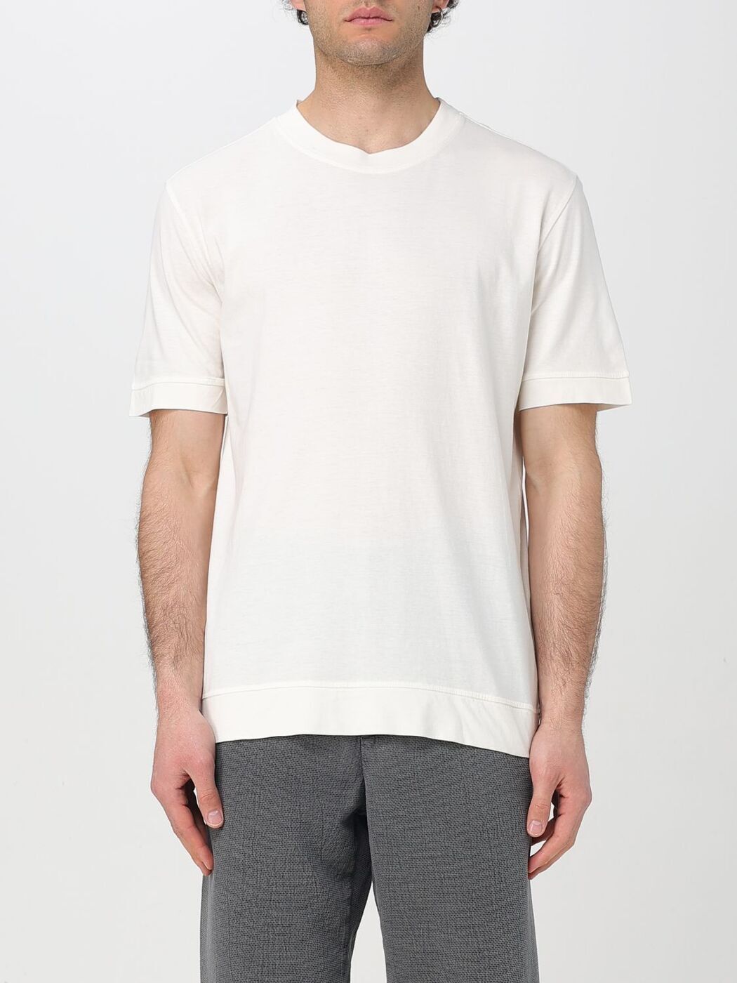 ѥڥ PAOLO PECORA T  T-shirts F0214037 Yellow Cream  ̵ ...