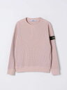 ストーン アイランド STONE ISLAND JUNIOR クルーネックジャンパー ニットウェア ボーイズ Crew neck jumpers 6100006S0044 Blush Pink 関税 送料無料 ラッピング無料 2025SS gi