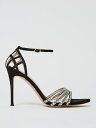 ツインセット TWINSET サンダル レディース ブラック Sandals 251TGT112 Black 関税 送料無料 ラッピング無料 2025SS gi