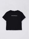 エンポリオ アルマーニ EMPORIO ARMANI Tシャツ トップス ベビーユニセックス ネイビー T-shirt EB000419AF15013 Navy 関税 送料無料 ラッピング無料 2025SS gi