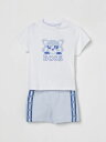 ボスキッズウェア BOSS KIDSWEAR トラックスーツ セットアップ ベビーウェア ベビーユニセックス ホワイト Tracksuits J52225 White 関税 送料無料 ラッピング無料 2025SS gi