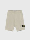 【本日ポイント4倍!!】 ストーン アイランド STONE ISLAND JUNIOR ショートパンツ パンツ ショーツ ボーイズ ブラウン Shorts 6200006S0040 Brown 関税 送料無料 ラッピング無料 2025SS gi
