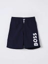 【本日ポイント4倍!!】 ヒューゴ ボス HUGO BOSS 海水パンツ スイムウェア ボーイズ ネイビー Swim shorts J51973 Marine 関税 送料無料 ラッピング無料 2025SS gi