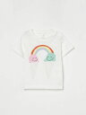【本日ポイント4倍!!】 ステラ マッカートニー キッズ STELLA MCCARTNEY KIDS Tシャツ トップス ベビーユニセックス T-shirt TW8151Z0434 Yellow Cream 関税 送料無料 ラッピング無料 2025SS gi