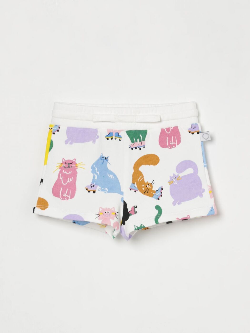 ステラ マッカートニー キッズ STELLA MCCARTNEY KIDS パンツ ショートパンツ ベビーユニセックス Shorts TW6109Z2731 Yellow Cream 関税 送料無料 ラッピング無料 2025SS gi