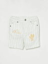 ステラ マッカートニー キッズ STELLA MCCARTNEY KIDS パンツ ショートパンツ ベビーユニセックス Shorts TW6619Z2769 Yellow Cream 関税 送料無料 ラッピング無料 2025SS gi
