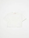 【本日ポイント4倍!!】 ミスブルマリン MISS BLUMARINE ロングスリーブTシャツ Tシャツ ガールズ Long sleeve t-shirts BFTS0020JE009 Ivory 関税 送料無料 ラッピング無料 2025SS gi