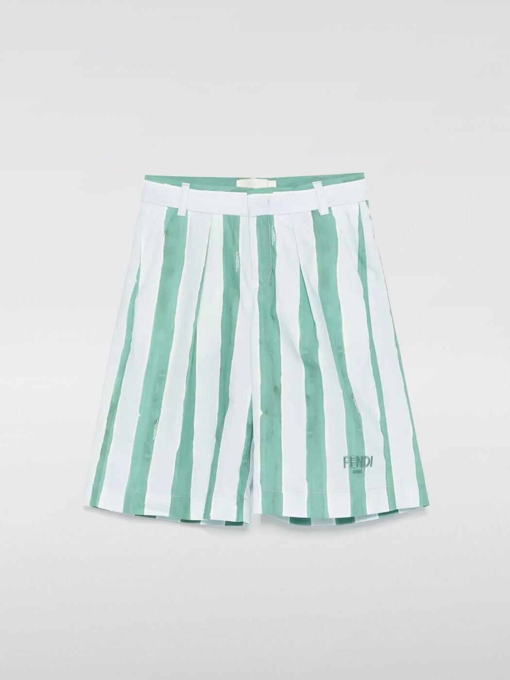 FENDI FENDI 硼ȥѥġѥ 硼 ܡ ꡼ Shorts JMF516AS67 Green  ̵...