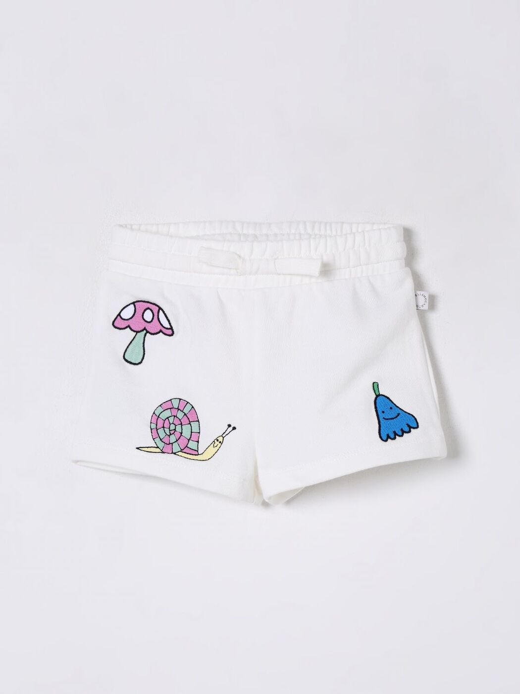 ステラ マッカートニー キッズ STELLA MCCARTNEY KIDS パンツ ショートパンツ ベビーユニセックス Shorts TW6049Z0499 Yellow Cream 関税 送料無料 ラッピング無料 2025SS gi