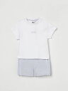 ボスキッズウェア BOSS KIDSWEAR トラックスーツ セットアップ ベビーウェア ベビーユニセックス ホワイト Tracksuits J52278 White 関税 送料無料 ラッピング無料 2025SS gi