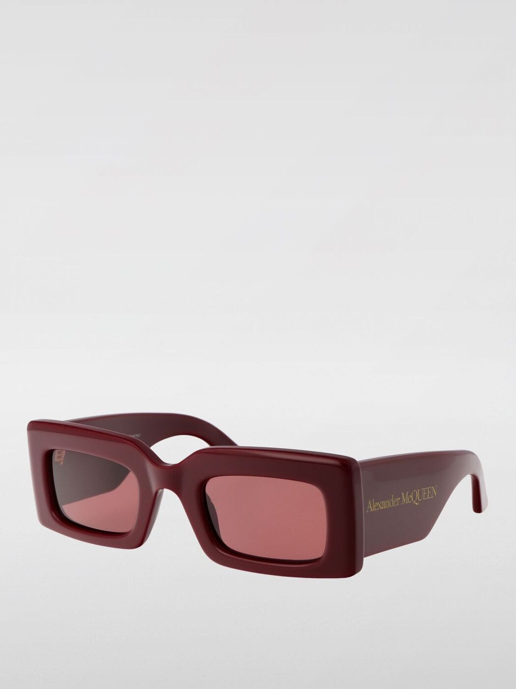 楽天BRANDSHOP・クラージュ楽天市場店アレキサンダー マックイーン ALEXANDER MCQUEEN サングラス サングラス・メガネ レディース レッド Sunglasses AM0433S Burgundy 関税 送料無料 ラッピング無料 2025SS gi