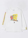 ステラマッカートニー STELLA MCCARTNEY ロングスリーブTシャツ Tシャツ ガールズ Long sleeve t-shirts TW8D50Z0434 Yellow Cream 関税 送料無料 ラッピング無料 2025SS gi