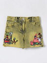 【1000円OFFクーポン配布中!!】 ステラマッカートニー STELLA MCCARTNEY ショートパンツ パンツ ショーツ ガールズ イエロー Shorts TW6F29Z0746 Yellow 関税 送料無料 ラッピング無料 2025SS gi
