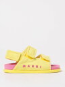 マルニ MARNI スニーカー シューズ ベビーユニセックス イエロー Shoes 79561 Yellow 関税 送料無料 ラッピング無料 2025SS gi