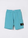 【1000円OFFクーポン配布中!!】 ストーン アイランド STONE ISLAND JUNIOR ショートパンツ パンツ ショーツ ボーイズ Shorts 6200006S0040 Turquoise 関税 送料無料 ラッピング無料 2025SS gi