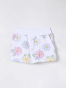 モナリザ MONNALISA パンツ ショートパンツ ベビーユニセックス ホワイト Shorts 39E4075025 White 関税 送料無料 ラッピング無料 2025SS gi