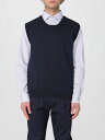 【土日限定1000円OFF】 アルファス テューディオ ALPHA STUDIO ジレ ベスト メンズ ブルー Vests AU1012C Blue 関税 送料無料 ラッピング無料 2025SS gi