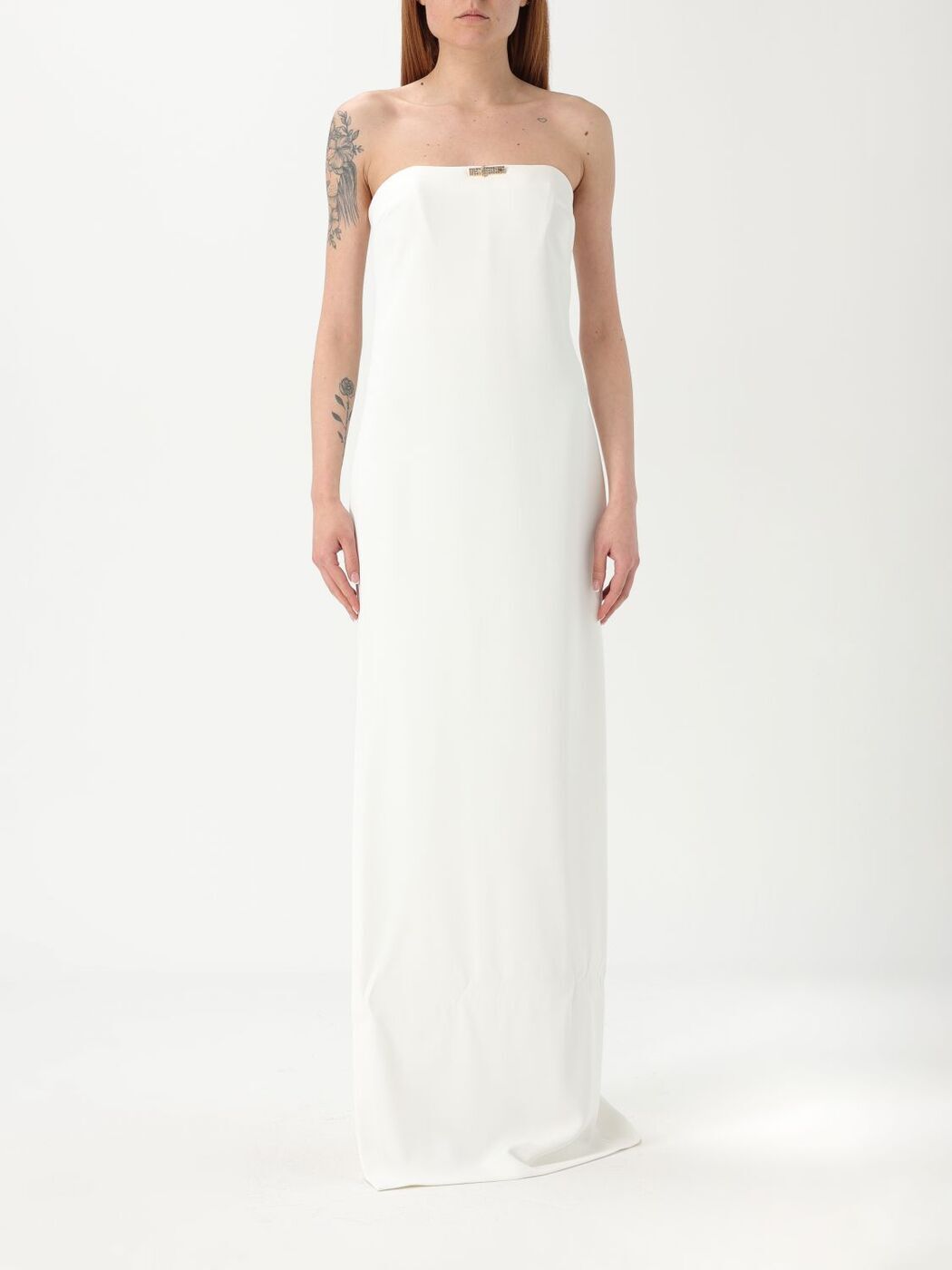 ꥶ٥å ե ELISABETTA FRANCHI ԡ ɥ쥹 ǥ Dresses ABR46 Ivory  ...