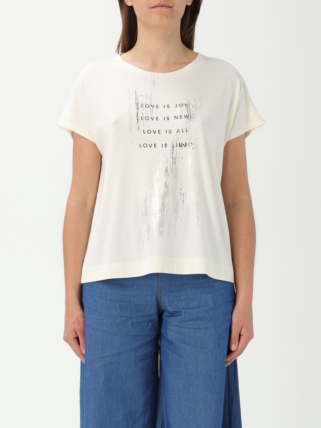 塼 硼 LIU JO ݥ T ǥ ۥ磻 T-shirts and polo shirts TA5268JS...
