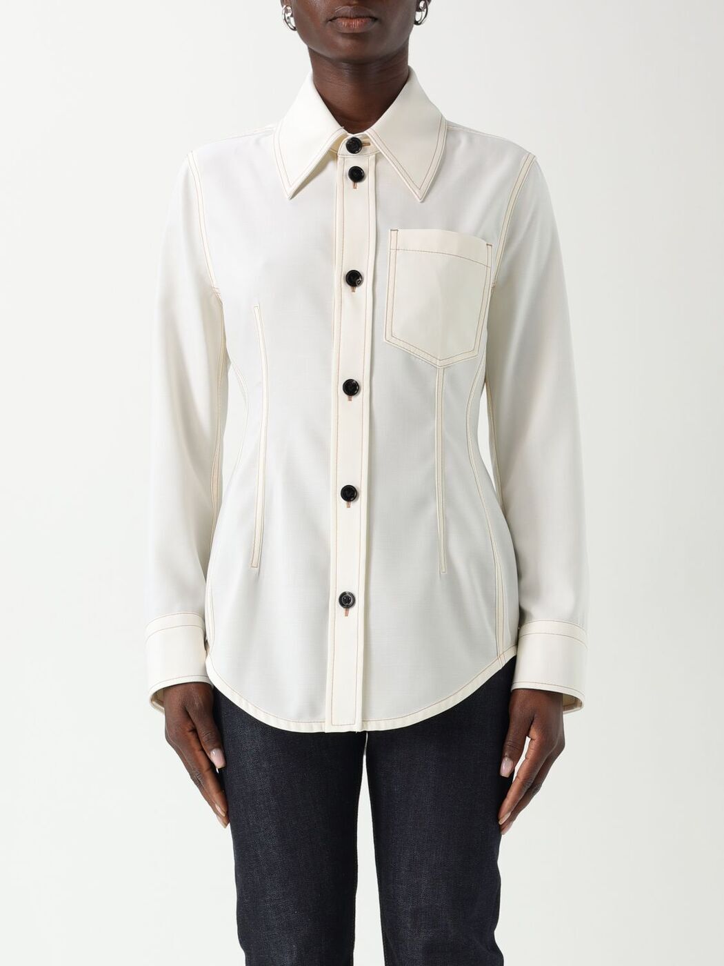 1000OFF!! ܥåƥ ͥ BOTTEGA VENETA  ǥ ۥ磻 Shirts 832884...