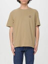 メゾン キツネ MAISON KITSUNE Tシャツ メンズ ブラウン T-shirts MM00127KJ0118 Brown 関税 送料無料 ラッピング無料 2025SS gi