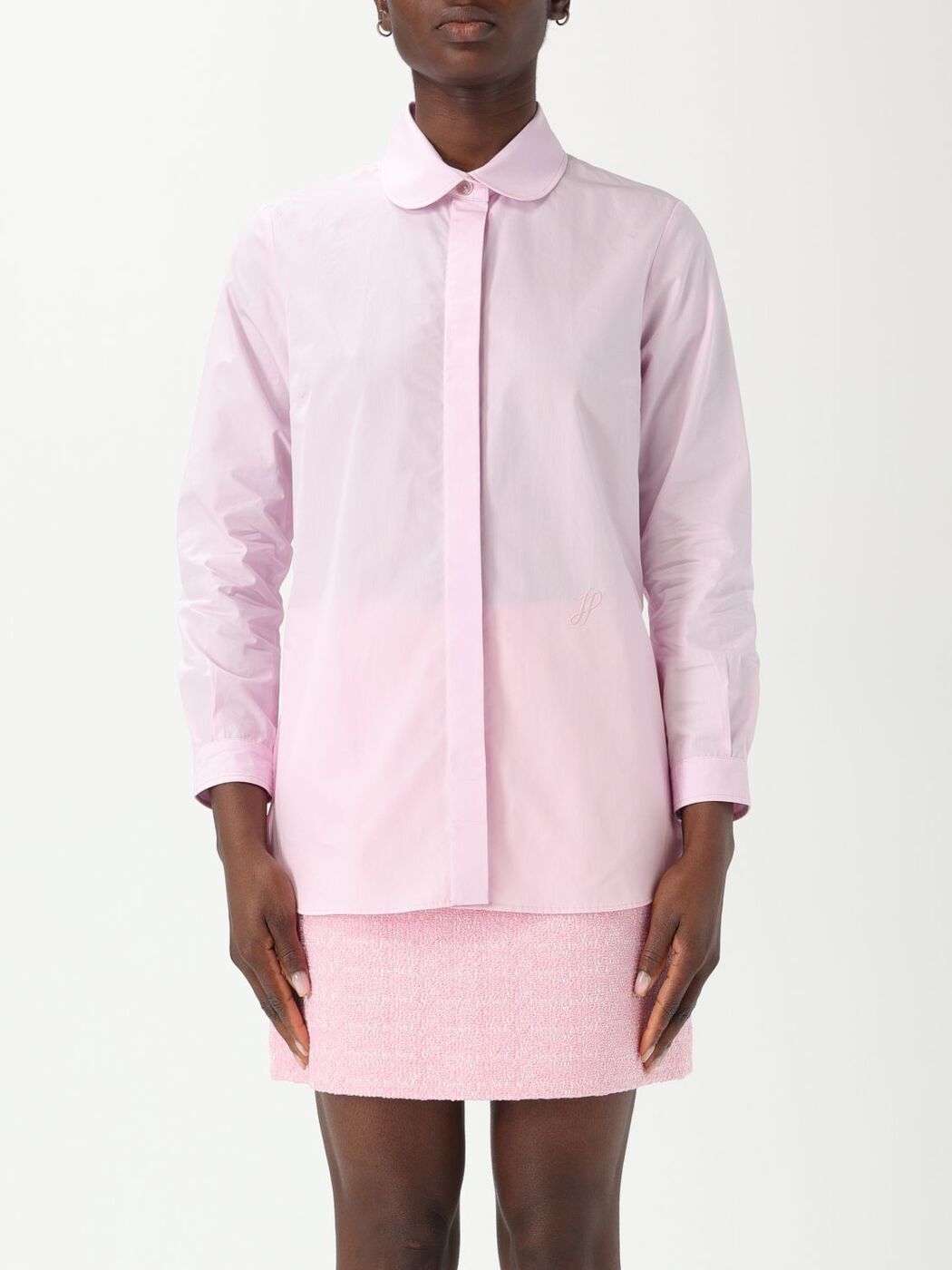 ѥȥ PATOU  ǥ ԥ Shirts BL0390017 Pink  ̵ åԥ̵ 2025SS g...