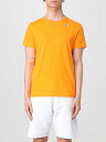 ケイウェイ K-WAY Tシャツ メンズ オレンジ T-shirts K007JE0 Orange 関税 送料無料 ラッピング無料 2025SS gi