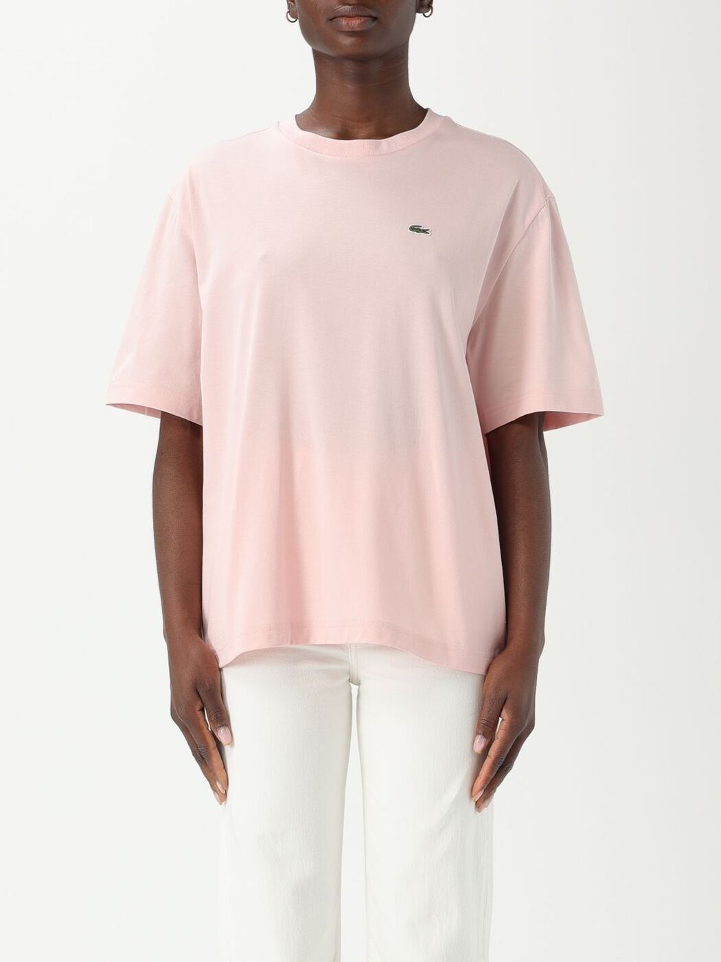 饳 LACOSTE ݥ T ǥ ԥ T-shirts and polo shirts TF7215 Pink...