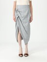 【1000円OFFクーポン配布中!!】 ヴィヴィアン・ウエストウッド VIVIENNE WESTWOOD スカート レディース グレー Skirts 1K01001AW013L Grey 関税 送料無料 ラッピング無料 2025SS gi