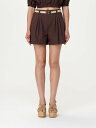 ツインセット TWINSET デニムショーツ ショーツ レディース ブラウン Denim shorts 251TT2106 Brown 関税 送料無料 ラッピング無料 2025SS gi