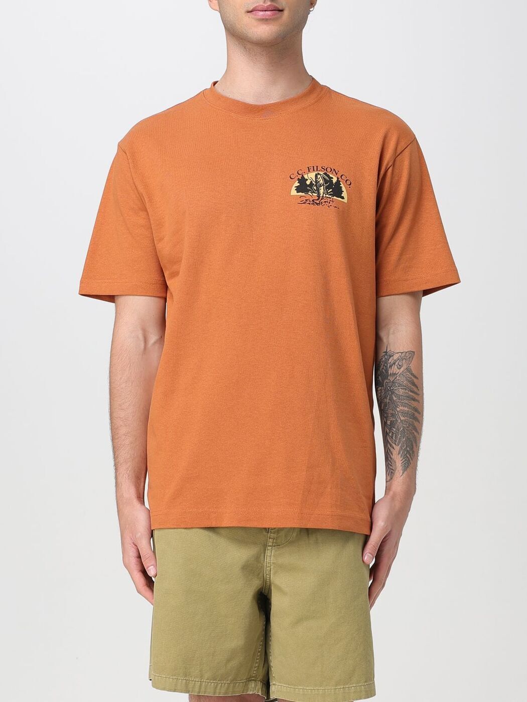 ե륽 FILSON T  ֥饦 T-shirts FMTEE0114K0077 Camel  ̵ åԥ...
