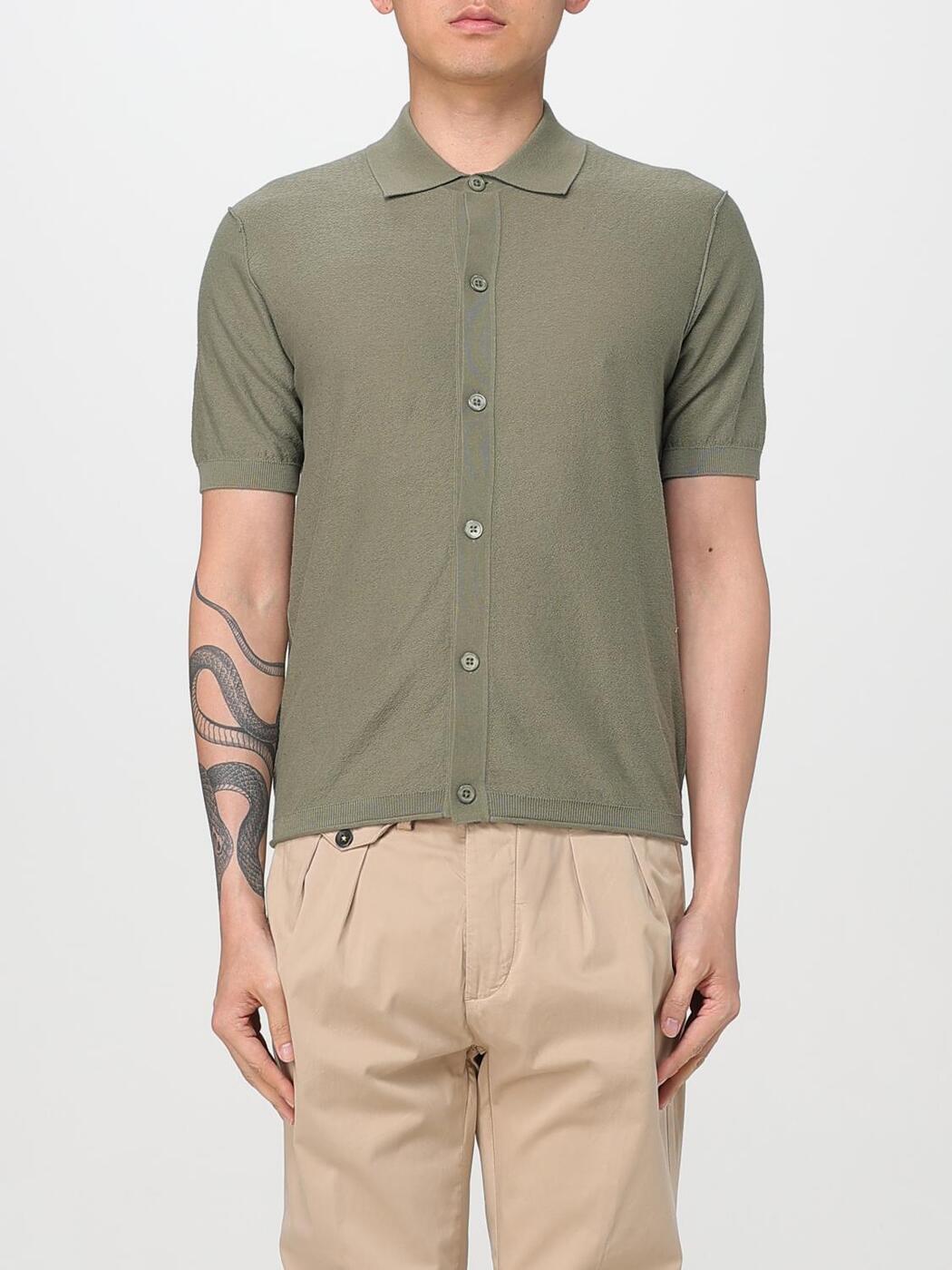 ݥȺ4!! ѥڥ PAOLO PECORA ݥ  ꡼ Polo shirts A024F100...
