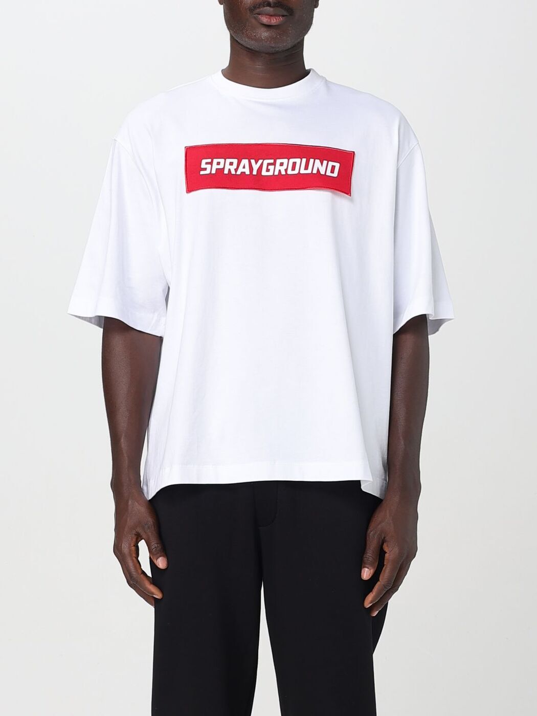 ݥȺ4!! ץ졼饦 SPRAYGROUND T  ۥ磻 T-shirts SP699 Whit...