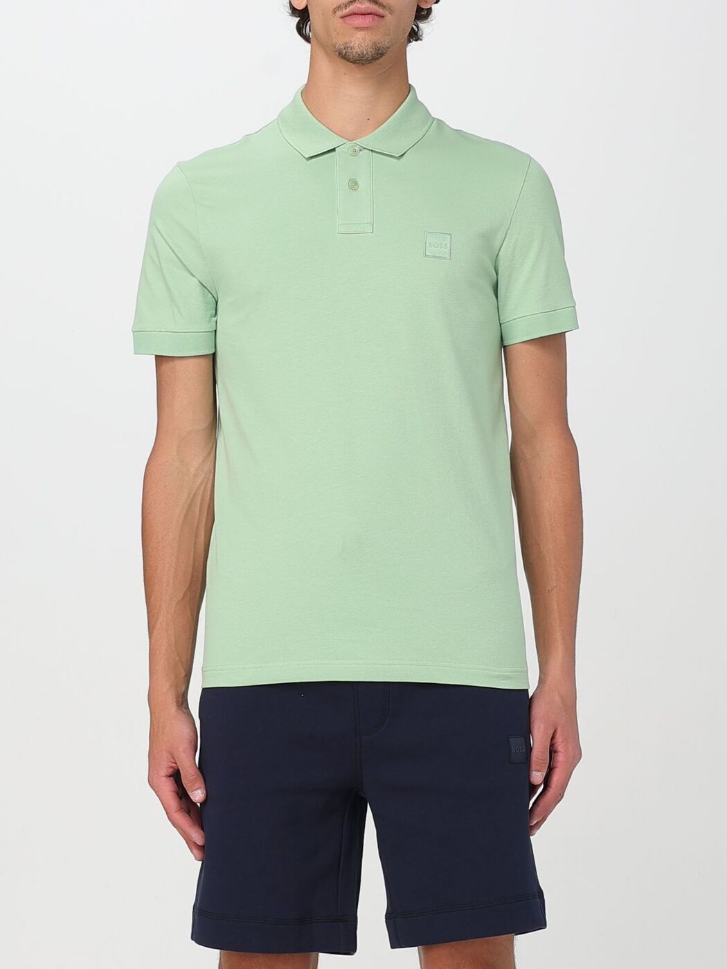 ݥȺ4!! ܥ BOSS ݥ  ꡼ Polo shirts 50507803 Green  ...