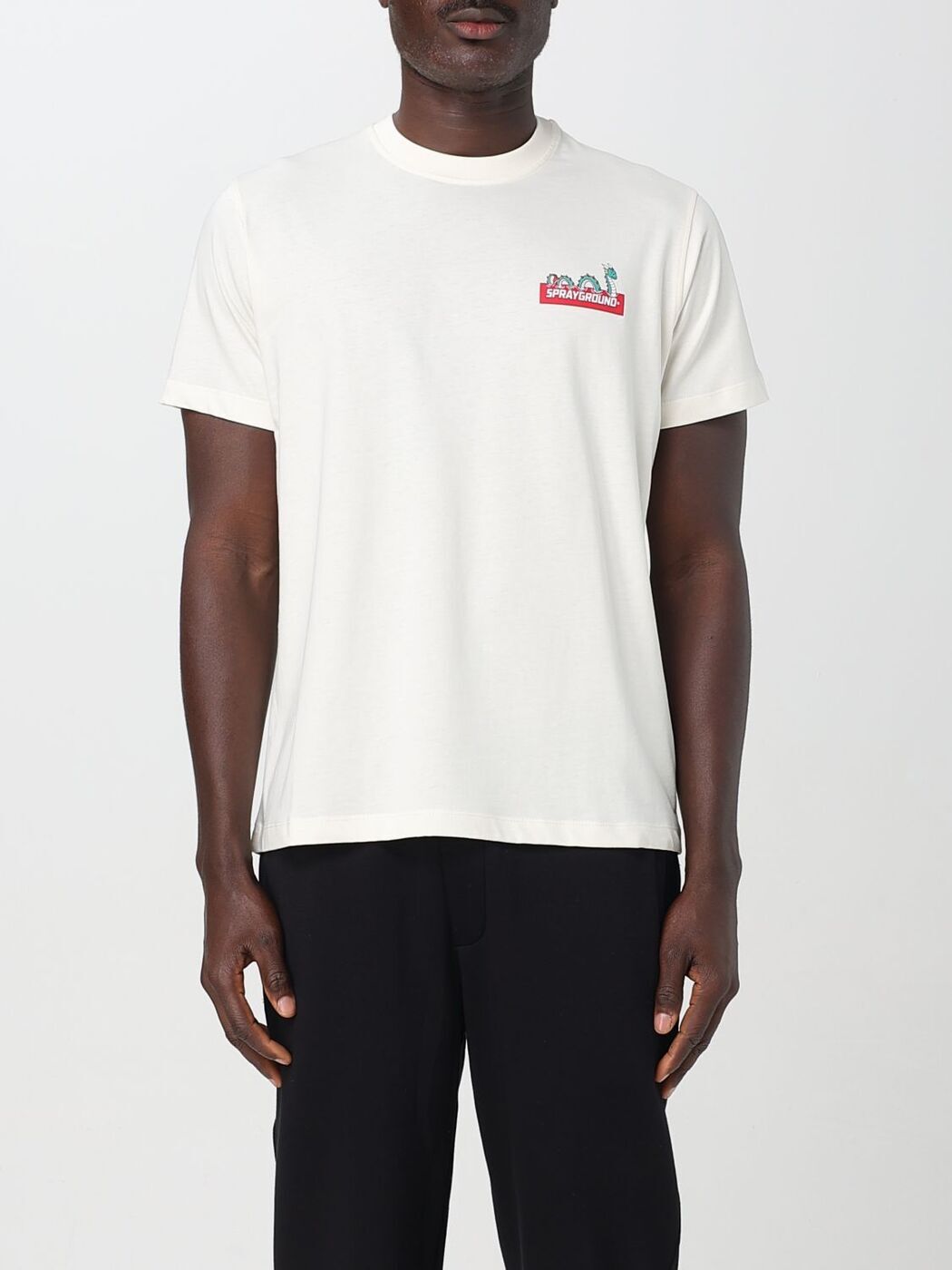 ݥȺ4!! ץ졼饦 SPRAYGROUND T  T-shirts SP706 Ivory  ...