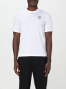 【土日限定1000円OFF】 ブラウアー BLAUER Tシャツ メンズ ホワイト T-shirts 25SBLUH02194004547 White 関税 送料無料 ラッピング無料 2025SS gi