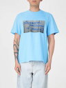 エムエスジーエム MSGM Tシャツ メンズ ブルー T-shirts 3840MM135257002 Blue 関税 送料無料 ラッピング無料 2025SS gi