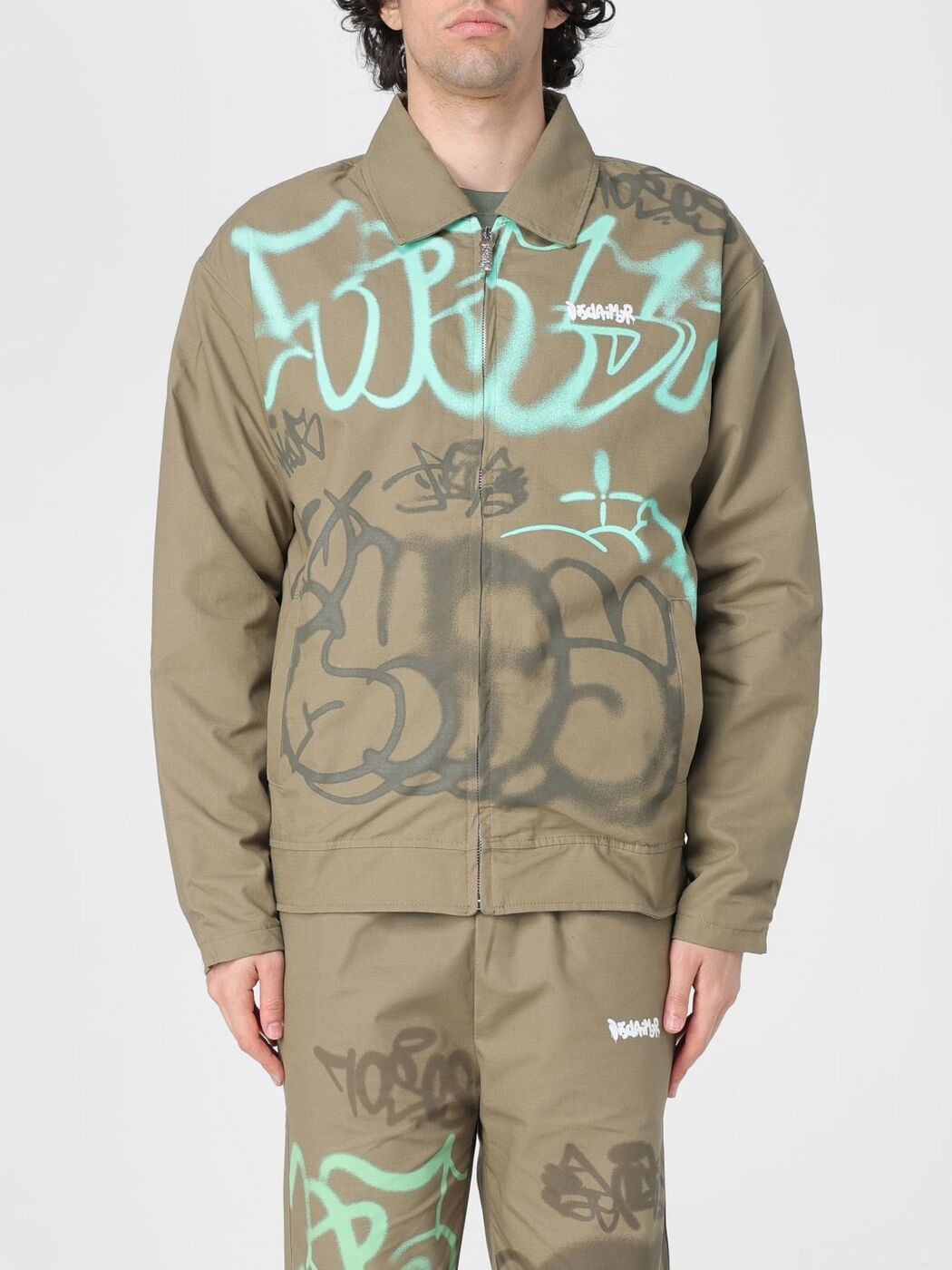 ݥȺ4!! DISCLAIMER 㥱å  ꡼ Jackets DS54899 Green  ̵...