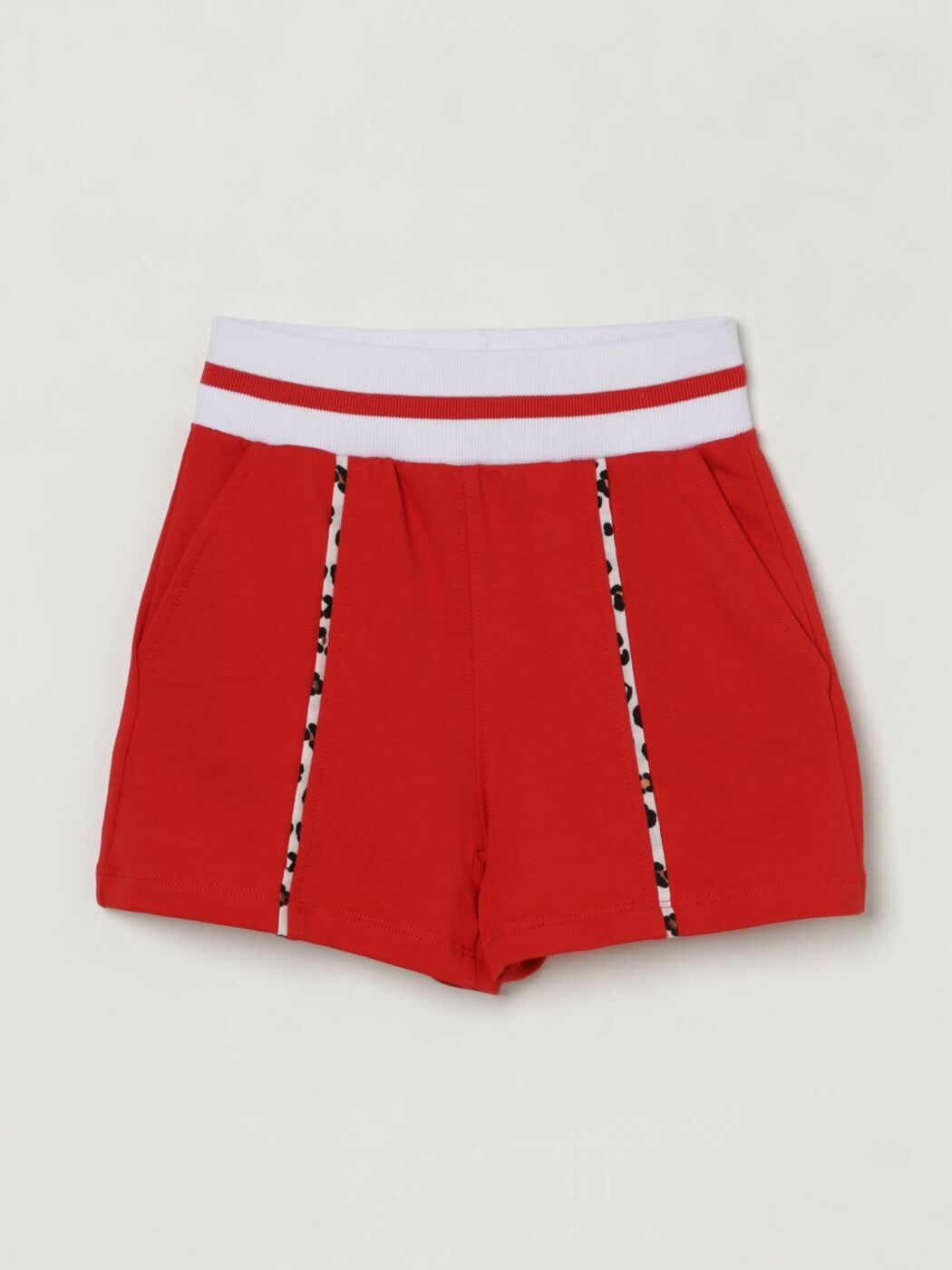 モナリザ MONNALISA ショートパンツ パンツ ショーツ ガールズ レッド Shorts 19E4175012 Red 関税 送料無料 ラッピング無料 2025SS gi