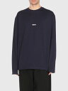エムエスジーエム MSGM Tシャツ メンズ ブルー T-shirts 3840MM501257002 Blue 関税 送料無料 ラッピング無料 2025SS gi