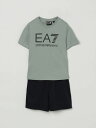 エンポリオ アルマーニ EA7 セットアップ ボーイズ ネイビー Jumpsuits 7B000043AF10378 Navy 関税 送料無料 ラッピング無料 2025SS gi
