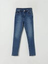 リュー ジョ― LIU JO レギュラーフィットジーンズ デニム ガールズ ブルー Regular fit jeans GA5085D4984 Denim 関税 送料無料 ラッピング無料 2025SS gi