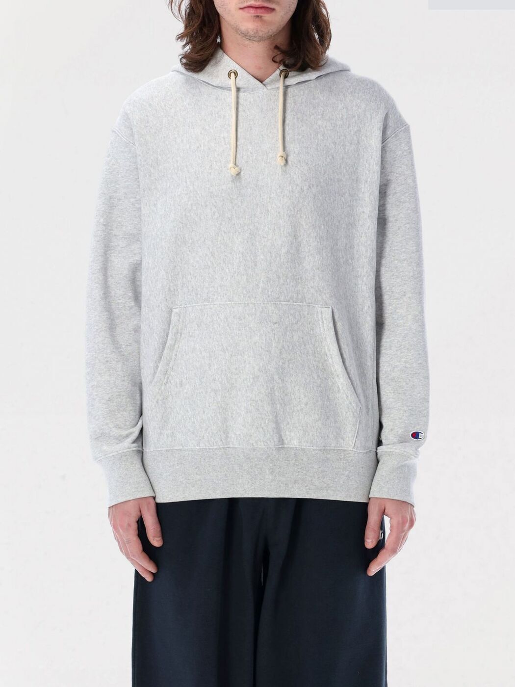 ԥ CHAMPION åȥ ȥ졼ʡ  졼 Sweatshirts 221617 Grey  ̵...