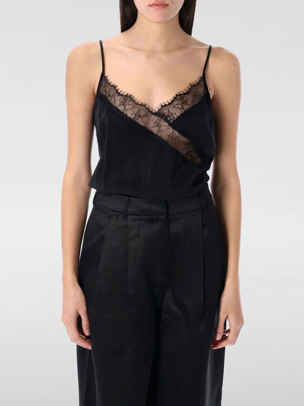 ᥤ REMAIN T ȥåץ ǥ ֥å T-shirts and tops 502349 Black  ̵...