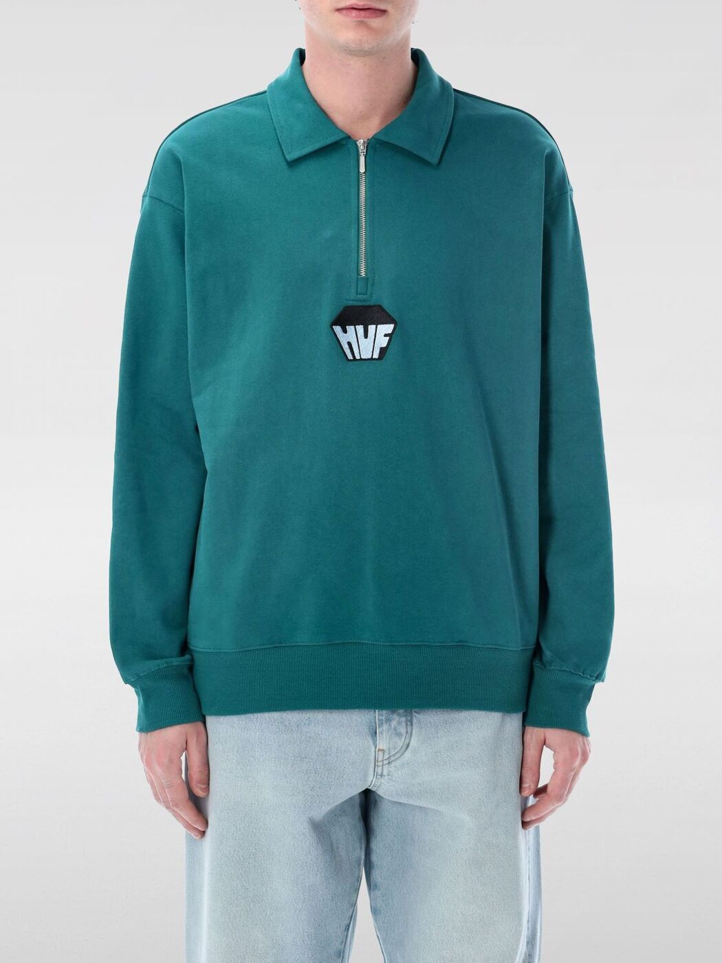 ϥ HUF åȥ ȥ졼ʡ  ꡼ Sweatshirts FL00236 Green  ̵ åԥ...