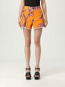ヴェルサーチェ・ジーンズ・クチュール VERSACE JEANS COUTURE デニムショーツ ショーツ レディース オレンジ Denim shorts 78HAD51BES138SS0 Orange 関税 送料無料 ラッピング無料 2025SS gi