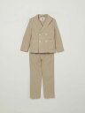 イルグッフォ IL GUFO スーツ ボーイズ ベージュ Suits P25DP522C6055 Beige 関税 送料無料 ラッピング無料 2025SS gi