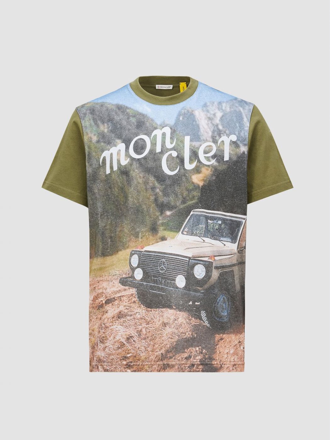 󥯥졼 MONCLER T  ꡼ T-shirts K14018C0000389AB9 Green  ̵ ...