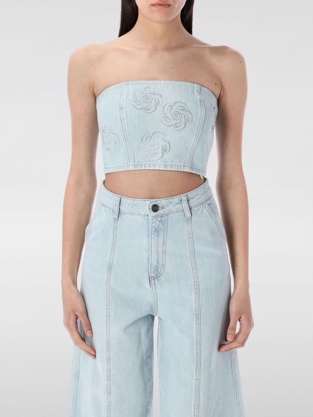 ơ ROTATE T ȥåץ ǥ ֥롼 T-shirts and tops 1140621468 Blue  ...