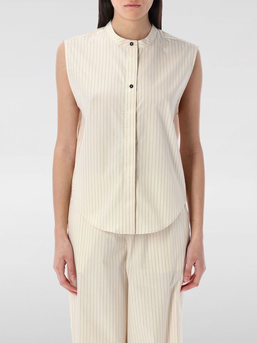 륹 LOU LOU STUDIO  ǥ Shirts HALESTRIPES Ivory  ̵ åԥ...